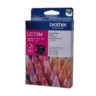 BROTHER LC-73 MAGENTA INK FOR MFC-J6510DW / J6710DW(101028048)