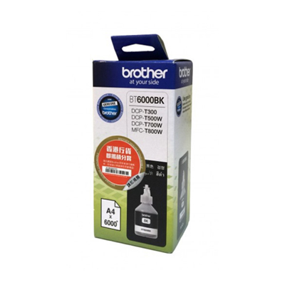 BROTHER BT6000 BK INK (6K)(101028091)