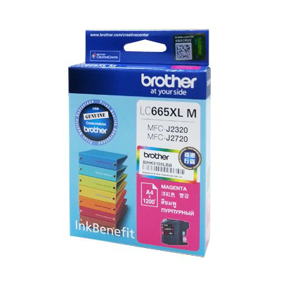 BROTHER LC-665XL M INK FOR MFC-J2320, 2720(101028089)