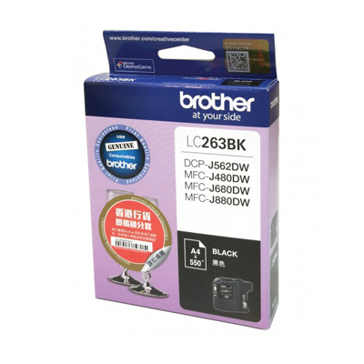 BROTHER LC-263 BK INK (101028095)