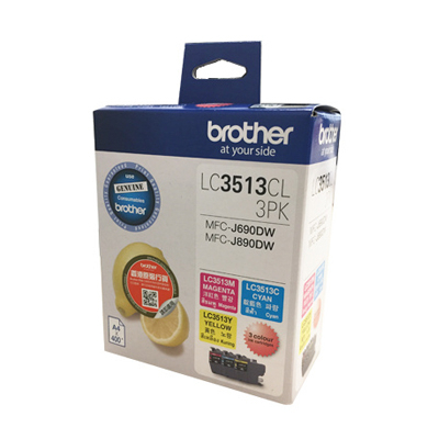 BROTHER LC-3513CL 3PK (C + M + Y) INK (101028116)