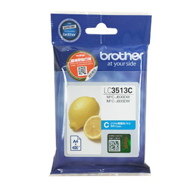 BROTHER LC-3513 CYAN INK CARTRIDGE(101028118)