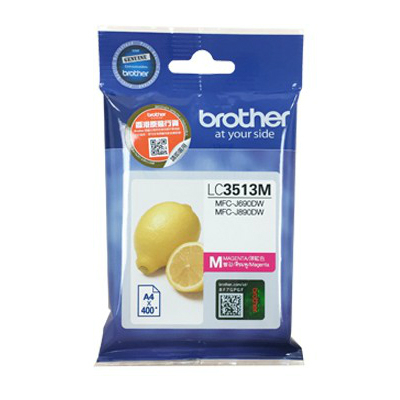 BROTHER LC-3513 MAGENTA INK CARTRIDGE (101028119)