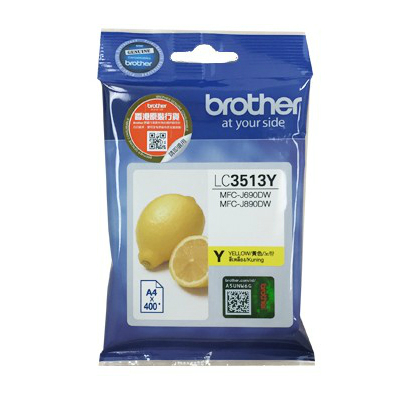 BROTHER LC-3513 YELLOW INK CARTRIDGE(101028120)