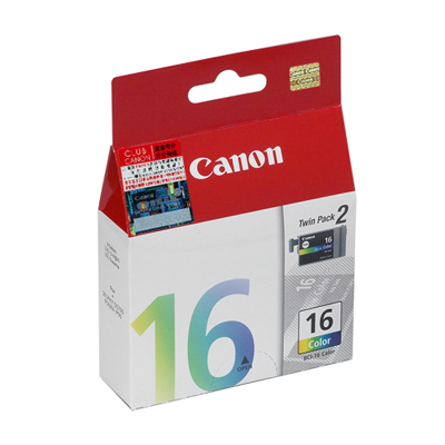 CANON BCI-16CL COLOR  INK CARTRIDGE (TWIN PACK)(101031098)