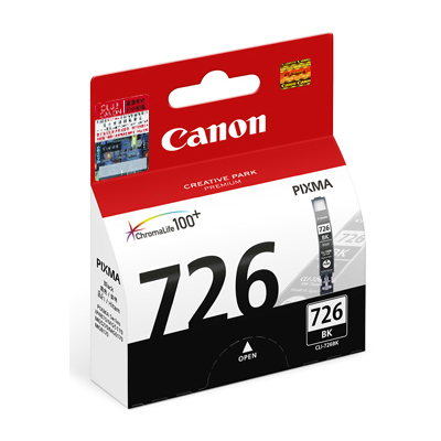 CANON CLI-726 BK BLACK INK CARTRIDGE(101031150)
