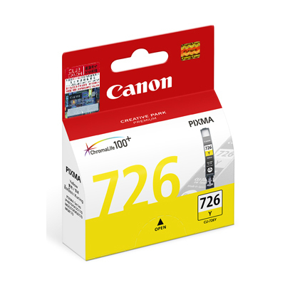 CANON CLI-726 Y YELLOW INK CARTRIDGE(101031153)