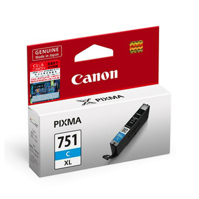 CANON CLI-751XL C INK FOR IP 7270    6454B001AA01(101031211)