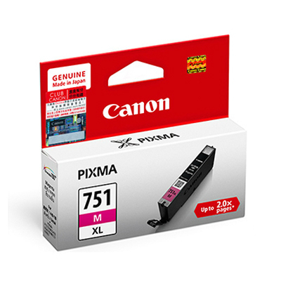 CANON CLI-751XL M INK FOR IP 7270    6455B001AA01(101031212)