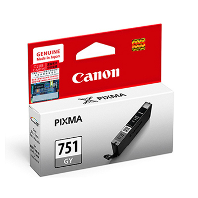 CANON CLI-751 GY  INK FOR IP 7270   6522B001AA01(101031209)