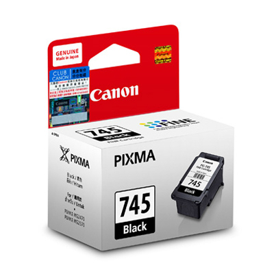 CANON PG-745 BLACK INK     (101031257)