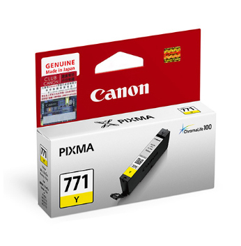 CANON CLI-771 YELLOW INK FOR MG7770/6870/5770  (101031281)