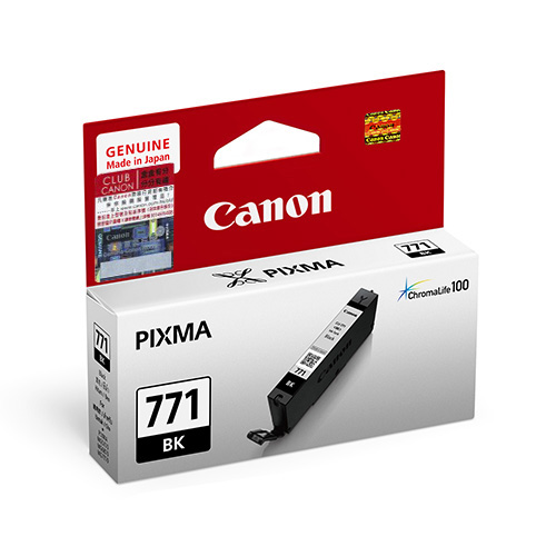 CANON CLI-771 BK INK FOR MG7770/6870/5770 (101031278)