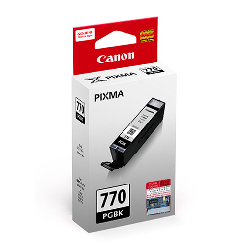 CANON PGI-770 BK INK FOR MG7770/6870/5770  (101031276)