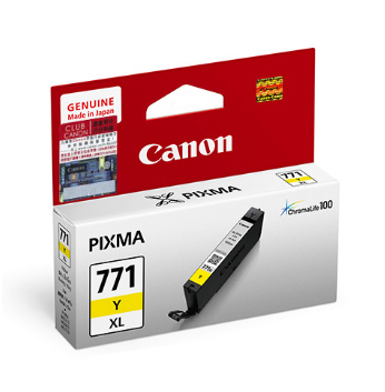 CANON CLI-771XL YELLOW INK FOR MG7770/6870/5770(101031286)