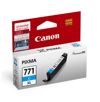 CANON CLI-771XL CYAN INK FOR MG7770/6870/5770    (101031284)
