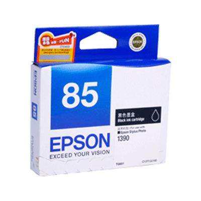 EPSON T122180 (T085180) BLACK INK FOR STYLUS PHOTO 1390(101052260)
