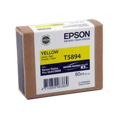 EPSON C13T589400 YELLOW INK FOR STYLUS PRO 3850(101052269)