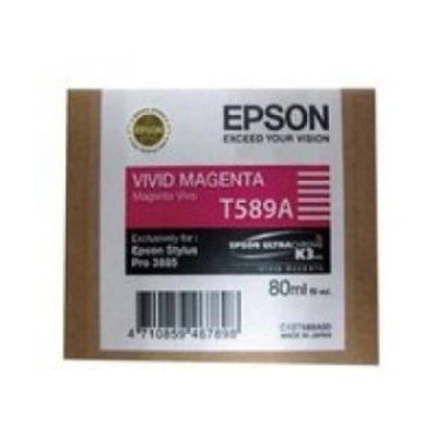 EPSON C13T589A00 VIVID MAGENTA INK FOR PRO 3850(101052357)