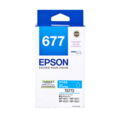 EPSON T677280 CYAN EXTRA HIGH CAPACITY INK FOR PRO WP-4011(101052450)