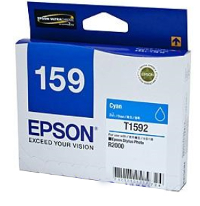 EPSON C13T159280 CYAN INK FOR R2000(101052434)