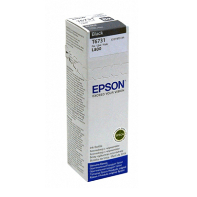 EPSON C13T673100 BLACK INK FOR L800(101052499)