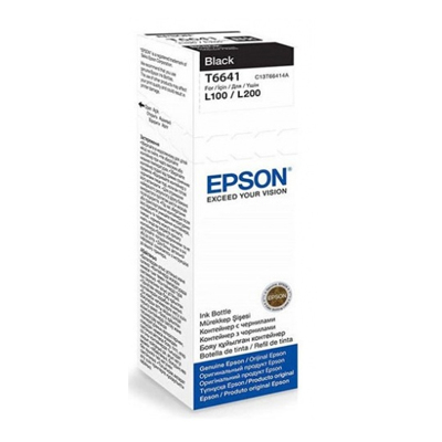 EPSON T664100 BLACK INK FOR L555(101052495)