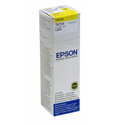 EPSON C13T673400 YELLOW INK FOR L800(101052502)