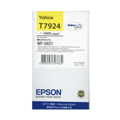 EPSON T792483 YELLOW EXTRA HIGH CAPACITY INK FOR WF-5621(101052519)