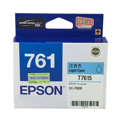 EPSON C13T761580 LIGHT CYAN FILL COLUME INK CARTRIDGE FOR P608(101052530)