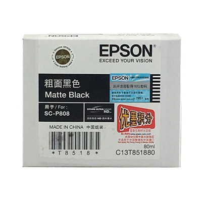 EPSON C13T851880 MATTE BLACK FILL VOLUME INK CARTRIDGE(101052546)