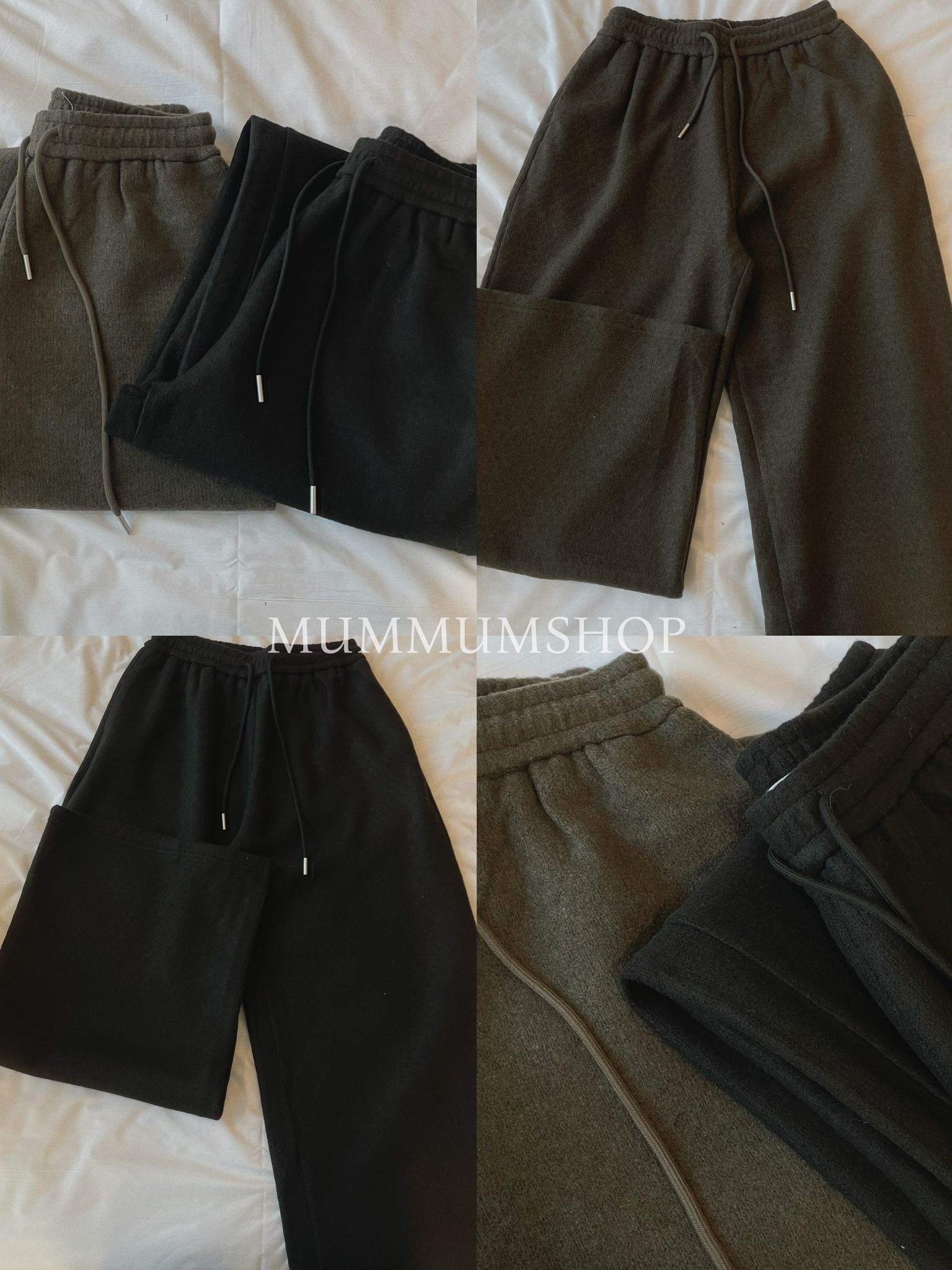 03626a/秋冬季節綁繩休閒日常長褲/26-40W'40H'40.5L'