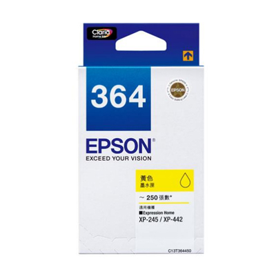 EPSON C13T364483 YELLOW INK CARTRIDGE FOR XP-245(101052604)