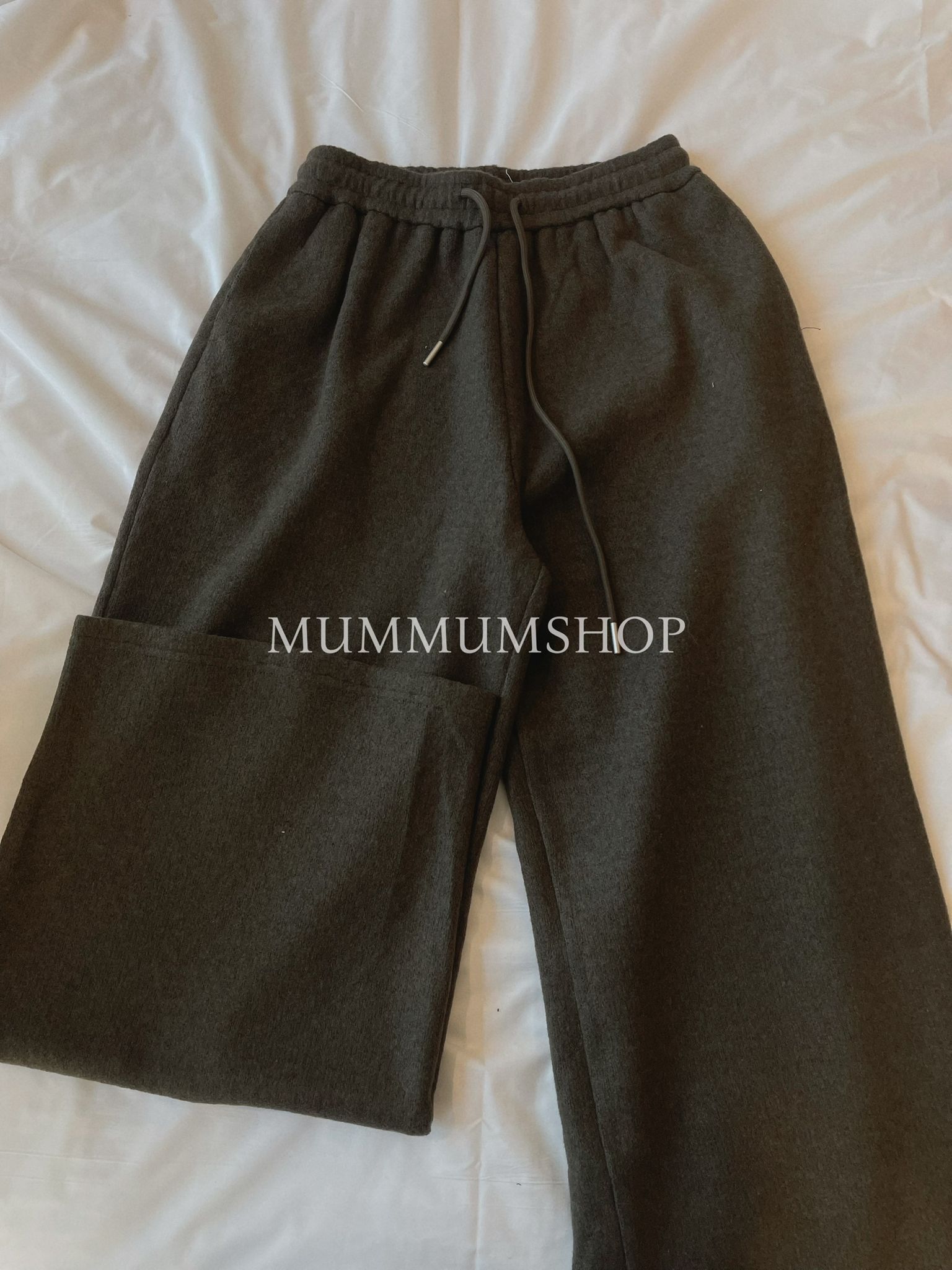 03626a/秋冬季節綁繩休閒日常長褲/26-40W'40H'40.5L'