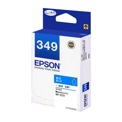 EPSON C13T349283 CYAN INK CARTRIDGE FOR WF-3721(101052616)