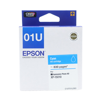 EPSON C13T01U283 CYAN INK CARTRIDGE FOR XP-15010(101052654)