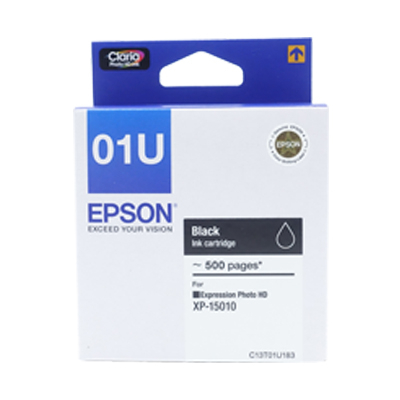 EPSON C13T01U183 BLACK INK CARTRIDGE FOR XP-15010(101052653)