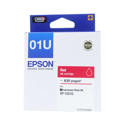 EPSON C13T01U583 RED INK CARTRIDGE FOR XP-15010(101052657)