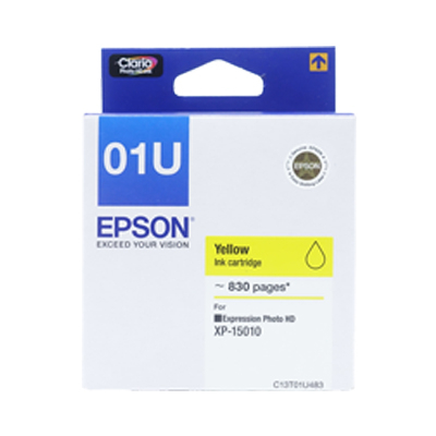 EPSON C13T01U483 YELLOW INK CARTRIDGE FOR XP-15010(101052656)