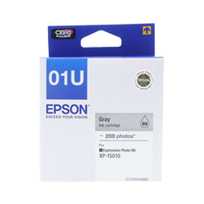 EPSON C13T01U683 GREY INK CARTRIDGE FOR XP-15010(101052658)