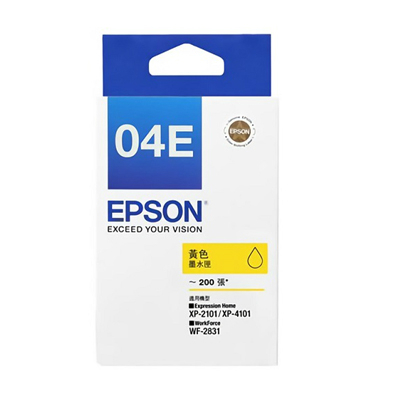 EPSON C13T04E483 YELLOW INK CARTRIDGE FOR XP-2101(101052693)