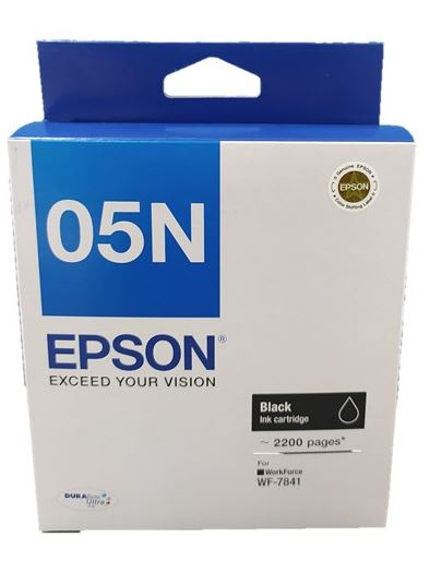 EPSON C13T05N183 EXTRA HIGH CAPACITY BLACK INK CARTRIDGE FOR WF-7841(101052727)