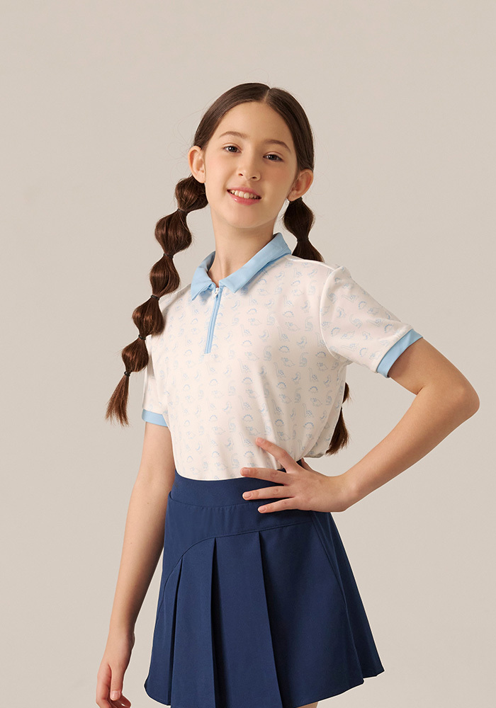 Avant Falcosia  假期DINO排汗女衫-天空藍