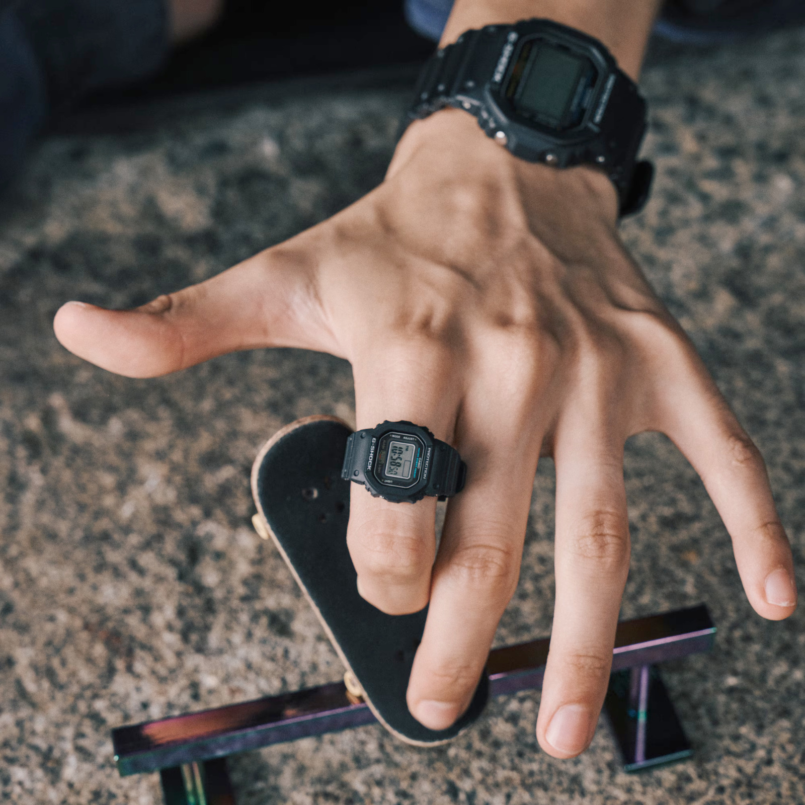 G-SHOCK nano - CASIO 戒指手錶 DWN-5600-1