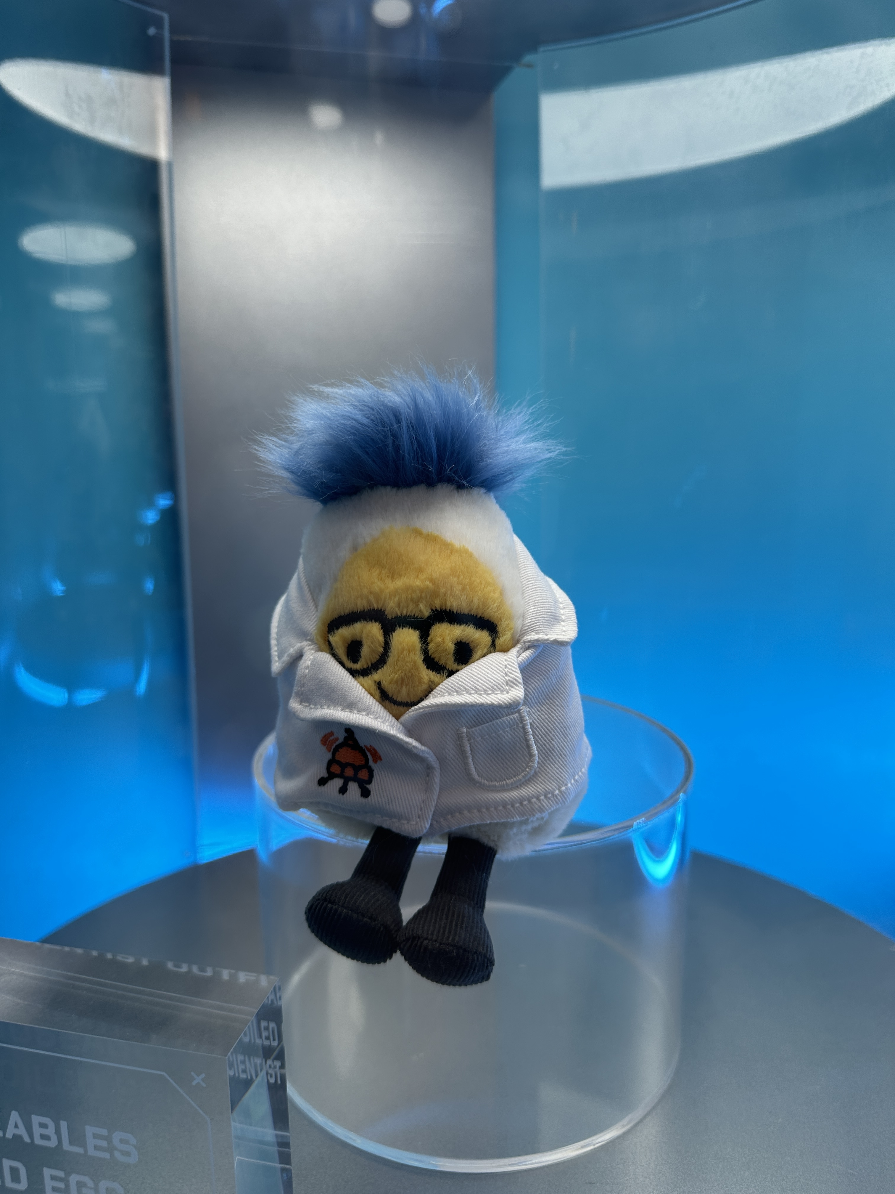 【現貨】Jellycat 韓國限定 煮雞蛋科學家 小娃娃