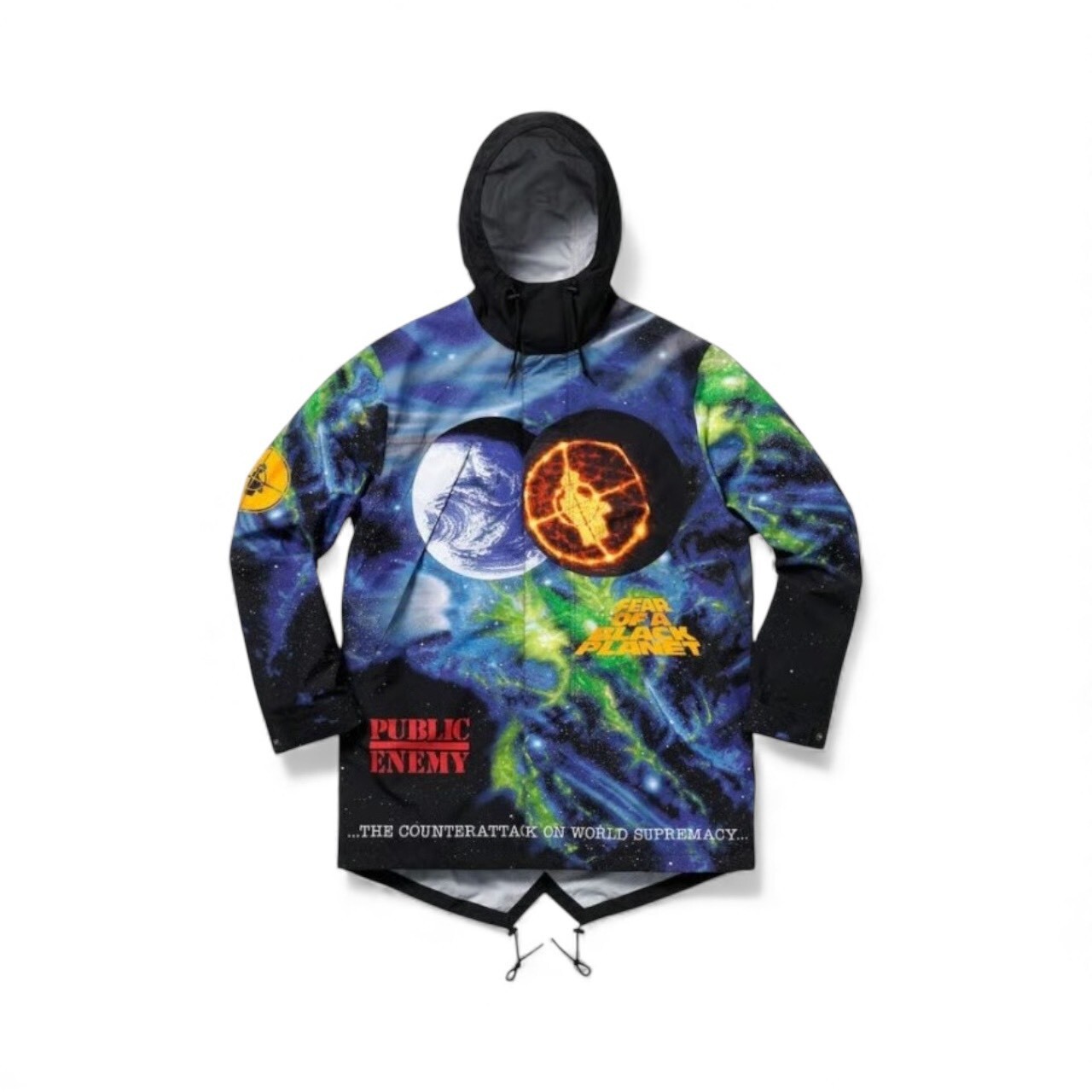 Supreme UNDERCOVER/Public Enemy Taped Seam Parka FULL SIZE
