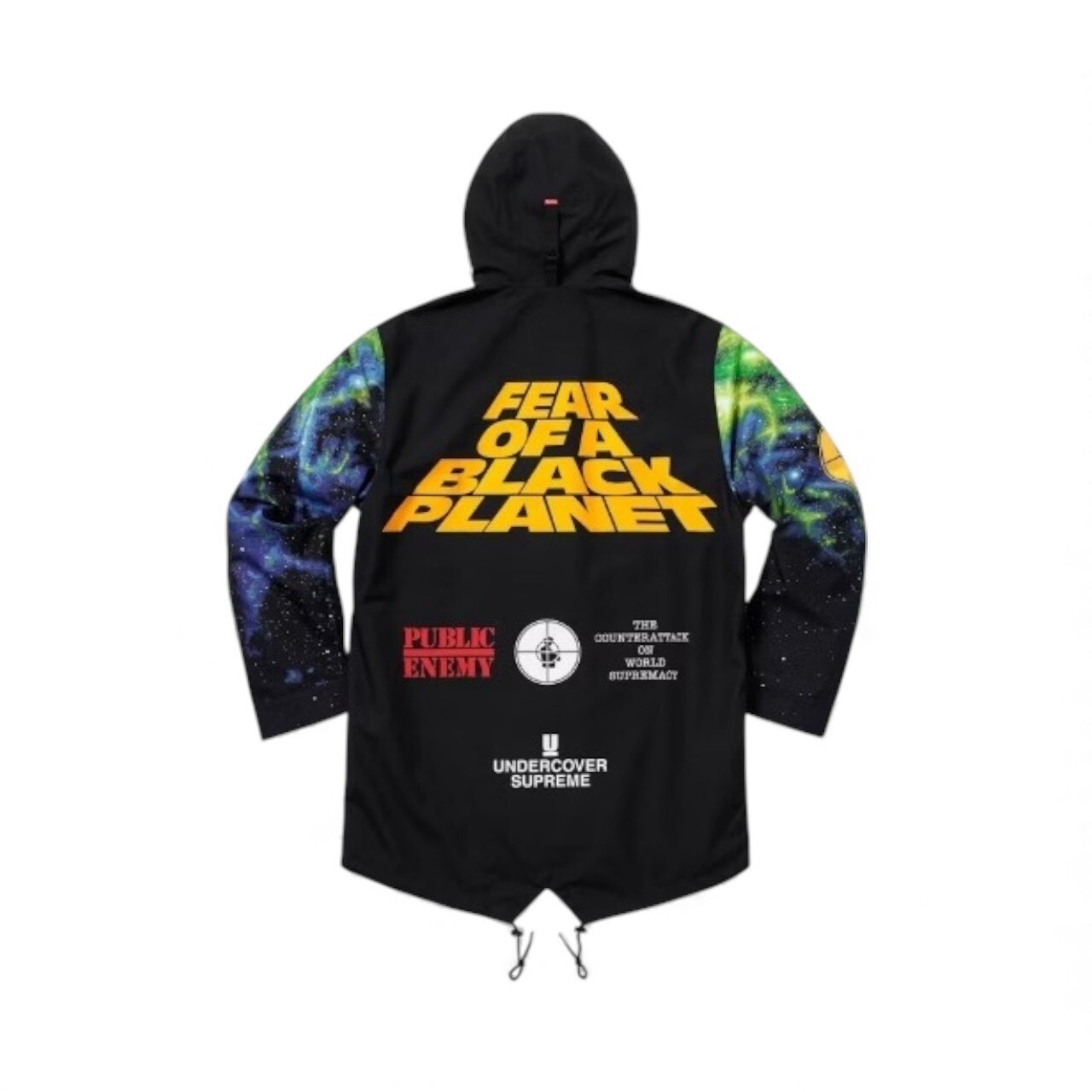 Supreme UNDERCOVER/Public Enemy Taped Seam Parka FULL SIZE