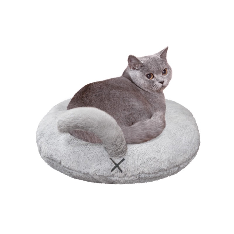 CattyMan 極．舒適秋冬保暖屁屁窩 - 貓咪 (灰色)
