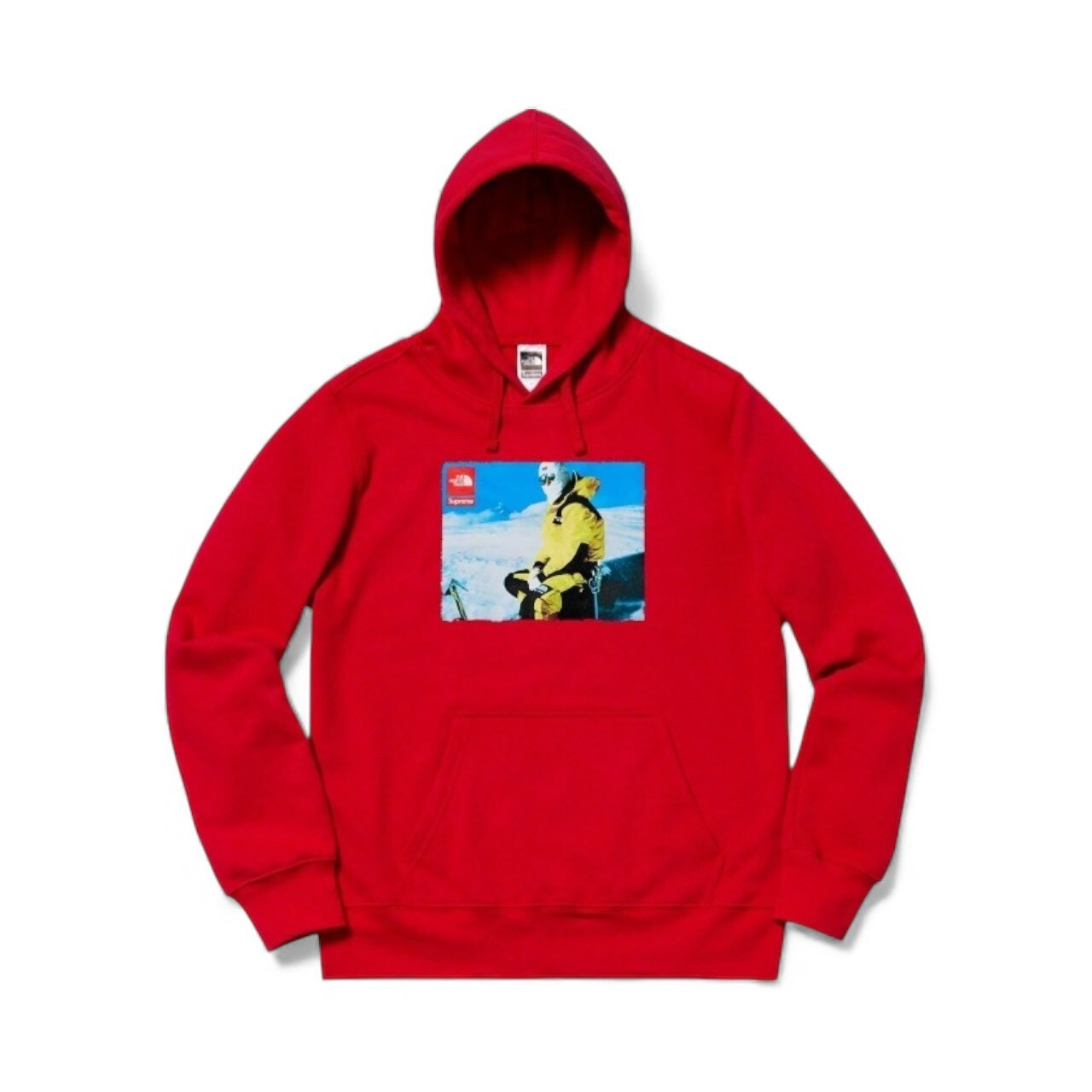 Supreme 18FW The North Face PHOTO HOODED BLUE / RED FULL SIZE