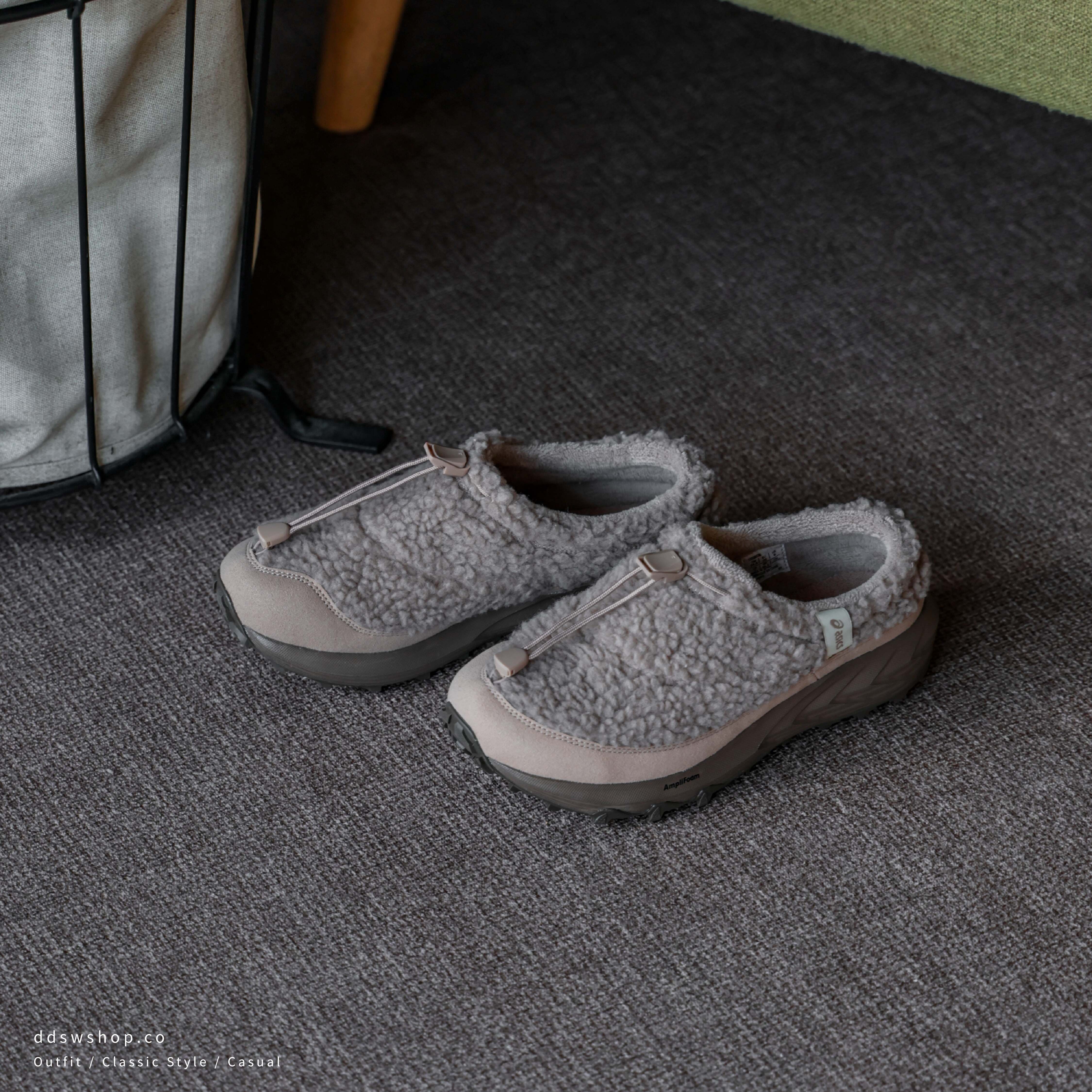 "代購" ASICS GEL-SONOMA WT 毛毛拖 秋冬保暖 淺棕色 女鞋  1203B036-200